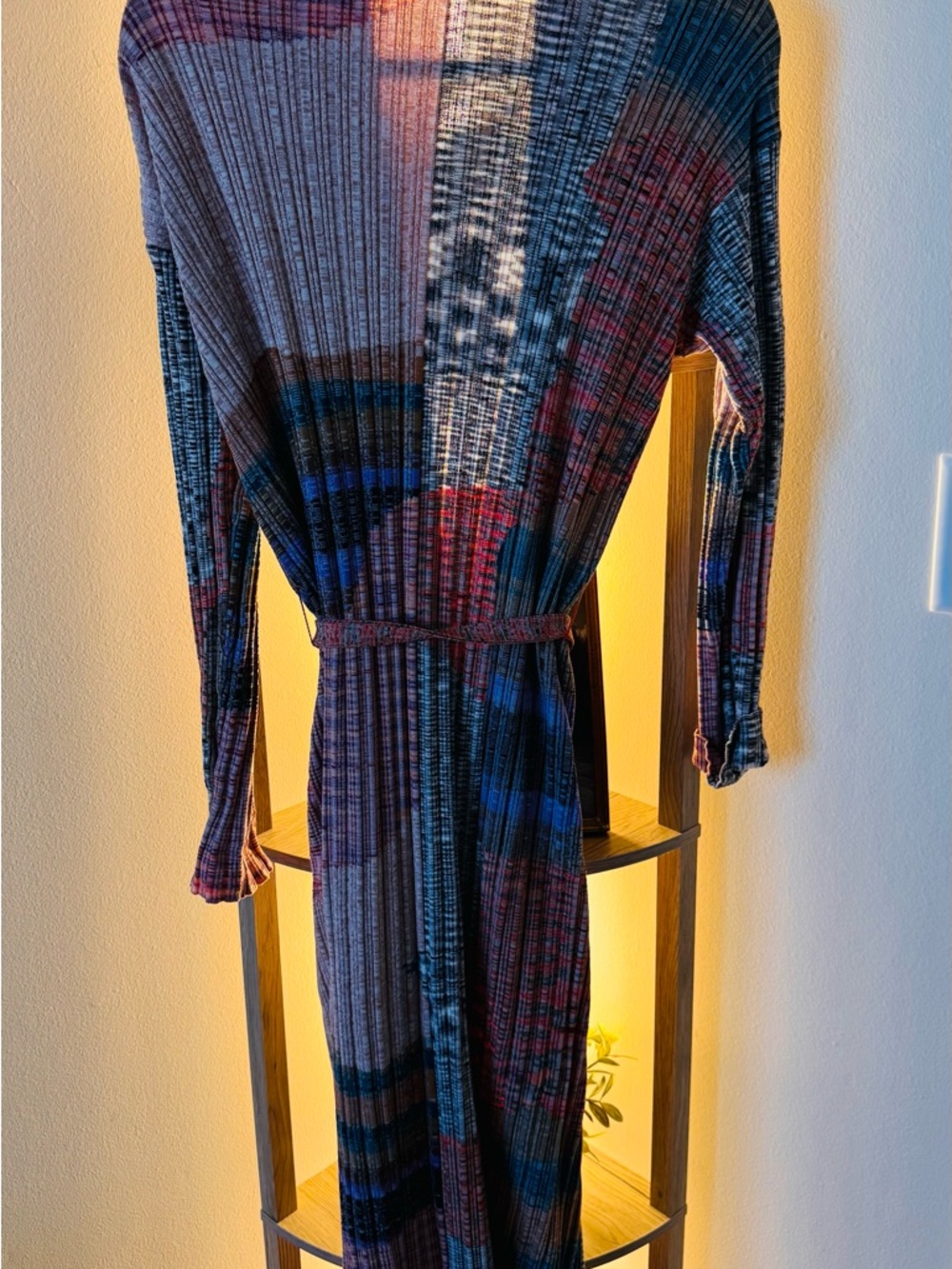Anthropologie Multicolor Striped Ribbed Sweater
